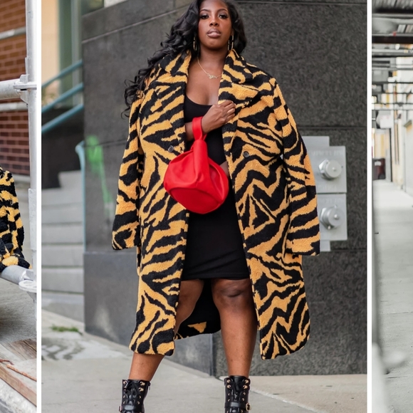 Rebdolls Jackets & Blazers - Printed LONG SLEEVE COAT